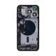 For iPhone 15 Pro Max Complete Housing Incl. All Small Parts Without Battery And Back Camera Black Titanium