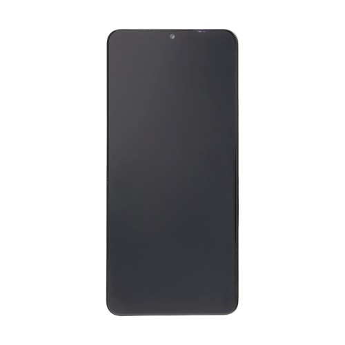 Samsung Galaxy A12 A125F Display And Digitizer With Frame Black Soft-OLED