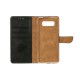 Rixus Bookcase For Samsung Galaxy S10e G970F Black