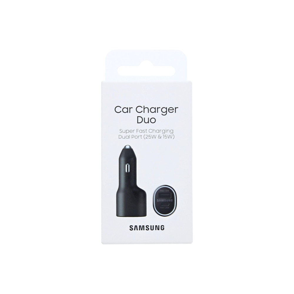 Samsung USB-C/A 40W Duo Car Charger (EP-L4020NBEGEU) - Black