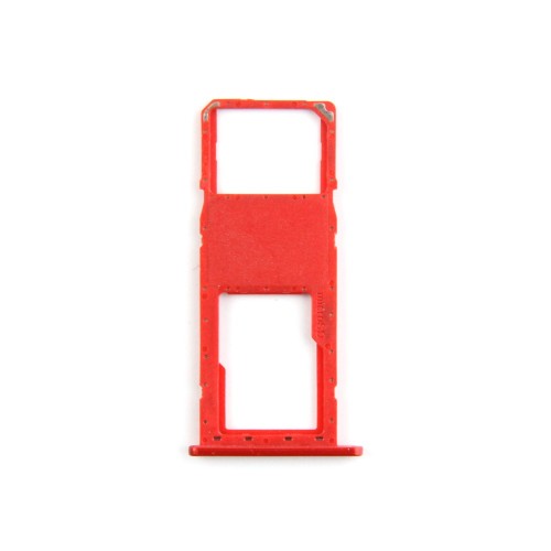 Samsung Galaxy A11 A115F Sim and SD Card Holder Red