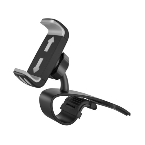 Rixus RXHW61 360 Degree Car Phone Holder HUD Clip For Phone Display Black