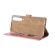 Rixus Bookcase For Samsung Galaxy A50 A505F Pink