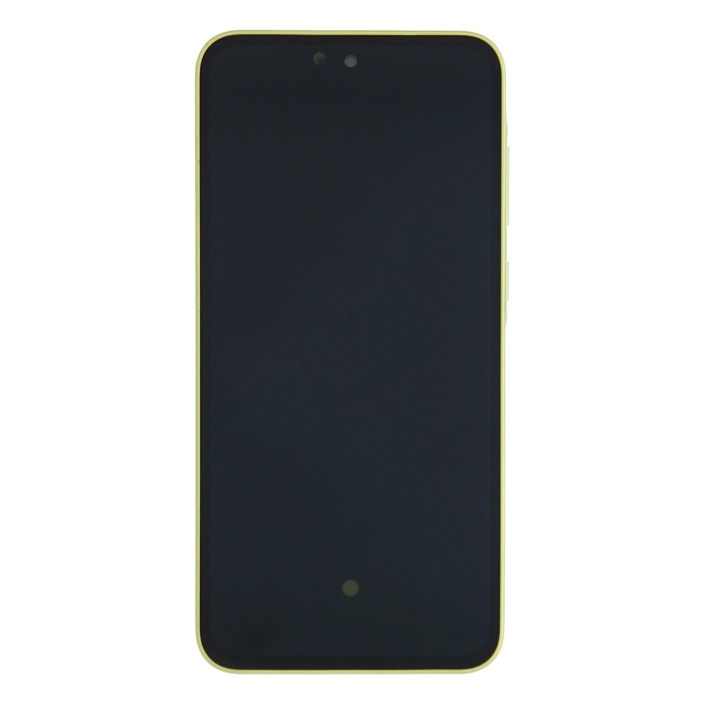 Samsung Galaxy A35 A356B Display And Digitizer With Frame Lemon Service Pack
