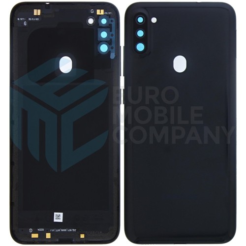 Samsung Galaxy A11 A115F Back Cover Black With Lens OEM