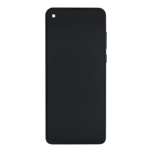 Motorola One Action (XT2013) Display Complete + Frame (5D68C14737PW / 5D68C14737) - Black