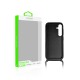 Rixus TPU Necklace Cord Cover For Samsung Galaxy A25 5G A256B Black