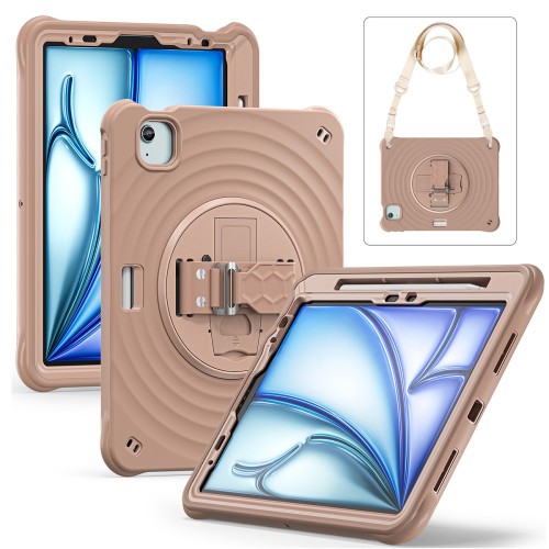 Rixus RXTC08 Anti Shock Case For iPad Pro 13 (2024) Latte