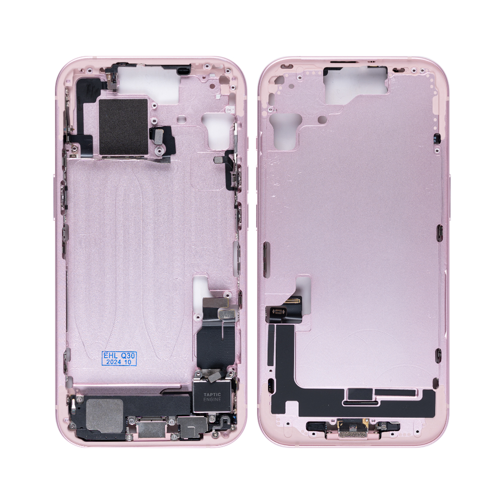 For iPhone 15 Middle Frame Pink
