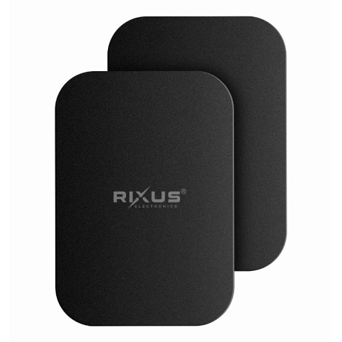 Rixus RXHM25 Phone Magnetic Sheet 4 Sets Black