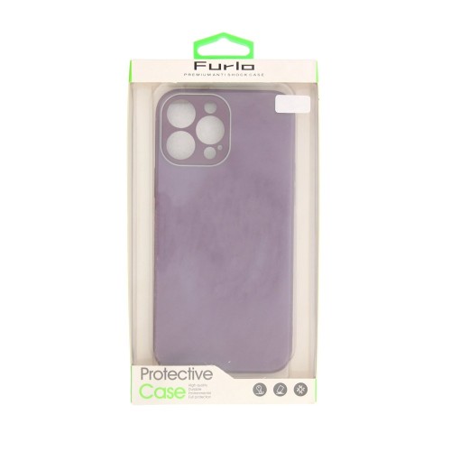 Furlo Protective Shining TPU Case For iPhone 13 - Dark Purple