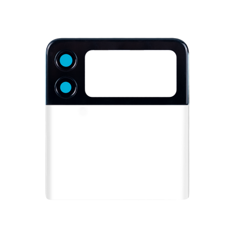 Samsung Galaxy Z Flip3 F711B Up Back Cover Phantom White With Lens OEM