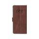 Rixus Bookcase For Samsung Galaxy S8 G950F Brown