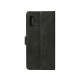 Rixus Bookcase For Samsung Galaxy A50 A505F Black