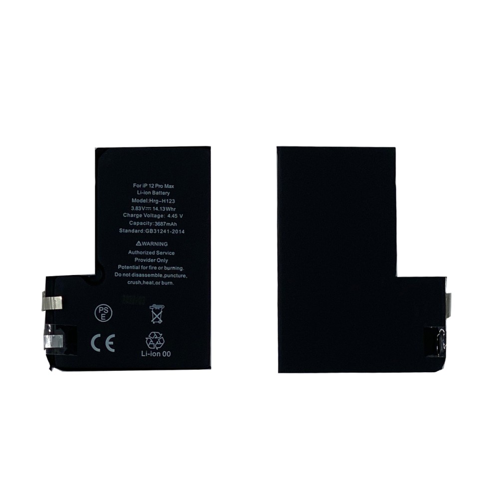 For iPhone 12 Pro Max Battery (Spot Welding Required) 3687mAh No BMS / IC