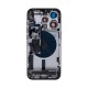 For iPhone 15 Pro Complete Housing Incl. All Small Parts Without Battery And Back Camera Black Titanium