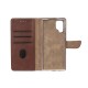 Rixus Bookcase For Samsung Galaxy S23 Ultra S918B Brown