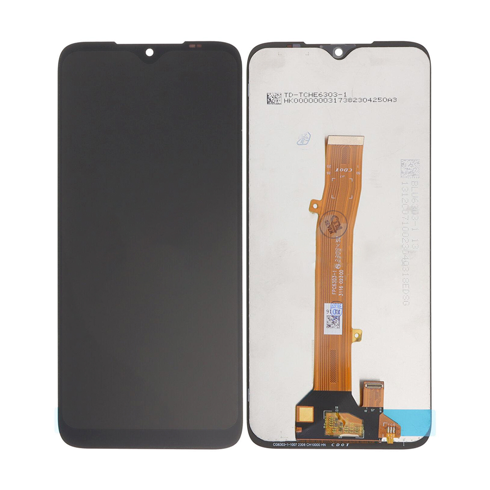 Nokia C12 (TA-1535, TA-1519) Display And Digitizer Without Frame Black OEM