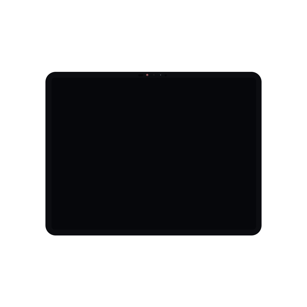 For iPad Pro 13 (2024) Display And Digitizer Black