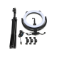 Rixus RXLG10 Selfie Ring Fill Light Stand White