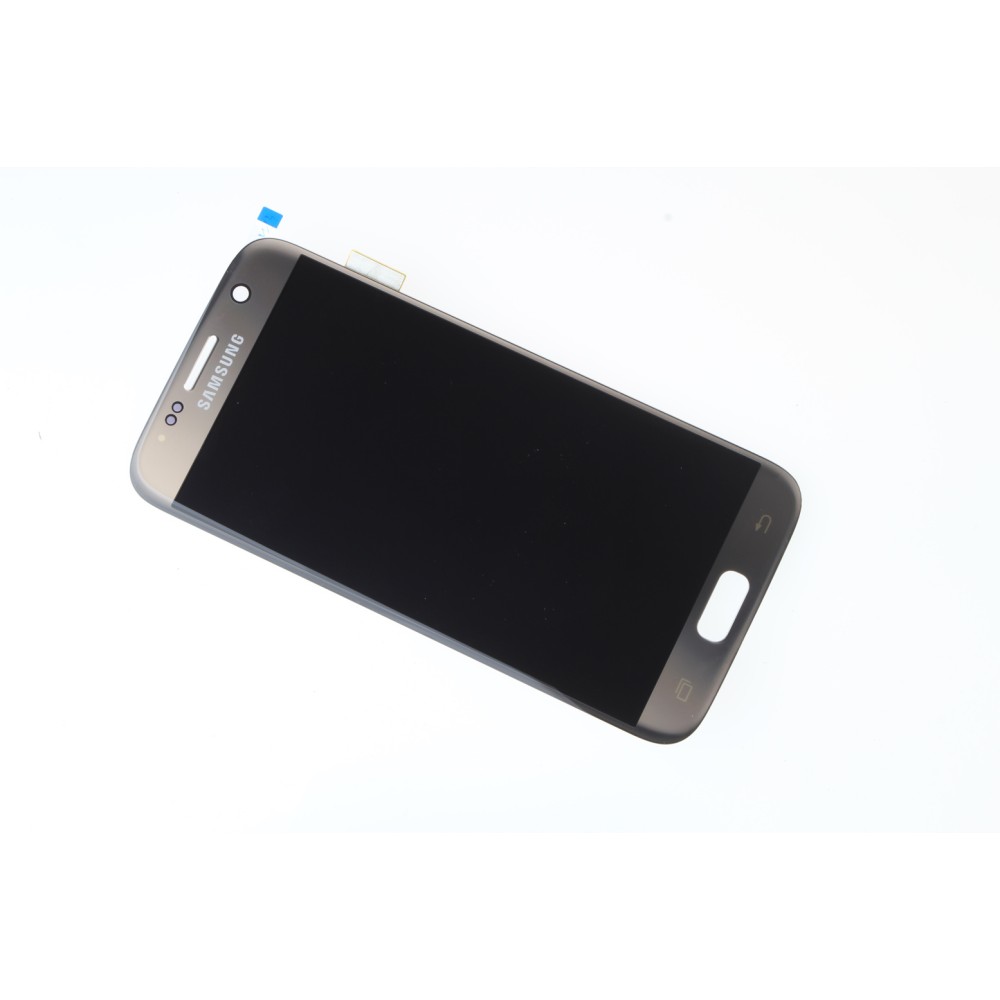 Samsung Galaxy S7 G930F Display And Digitizer Without Frame Gold Service Pack