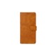 Rixus Bookcase For Samsung Galaxy A01 A015F Light Brown