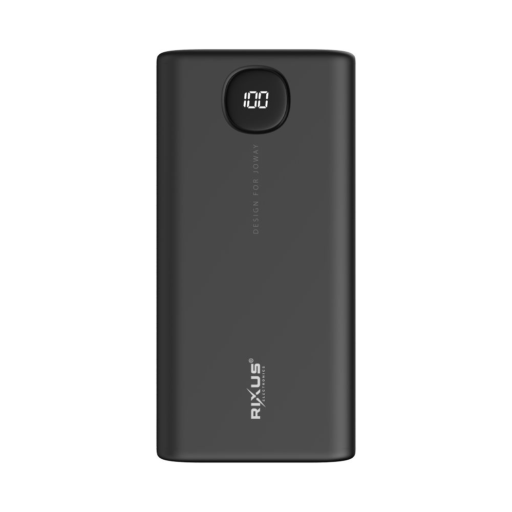 Rixus RXPB40 High Capacity Power Bank 40.000mAh Black