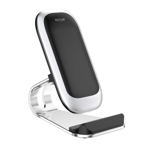 Rixus RXWC35 Wireless Charging Stand Silver