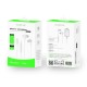 Rixus RXHD56LW Lighting Wired Earbud Type Headphone With Microphone White