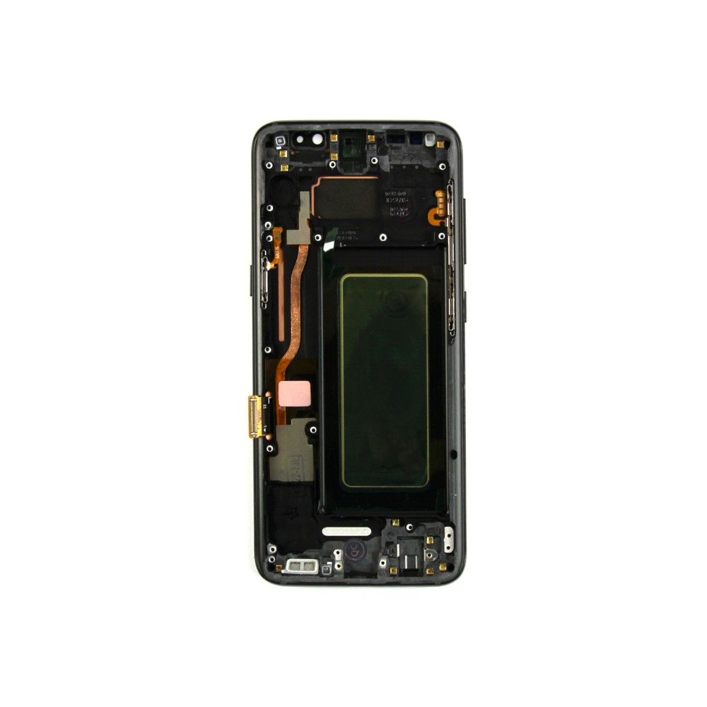 Samsung Galaxy S8 G950F Display And Digitizer Black With Frame (Ref)