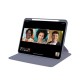 For iPad Air, Air 2 9.7 PU Leather Protective Case Lavender