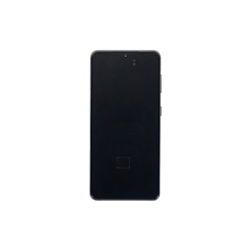 Samsung Galaxy S21 5G G991B Display And Digitizer With Frame Phantom Grey Without Camera Service Pack