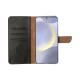 Rixus Bookcase For Samsung Galaxy S25 Plus S9360 Black