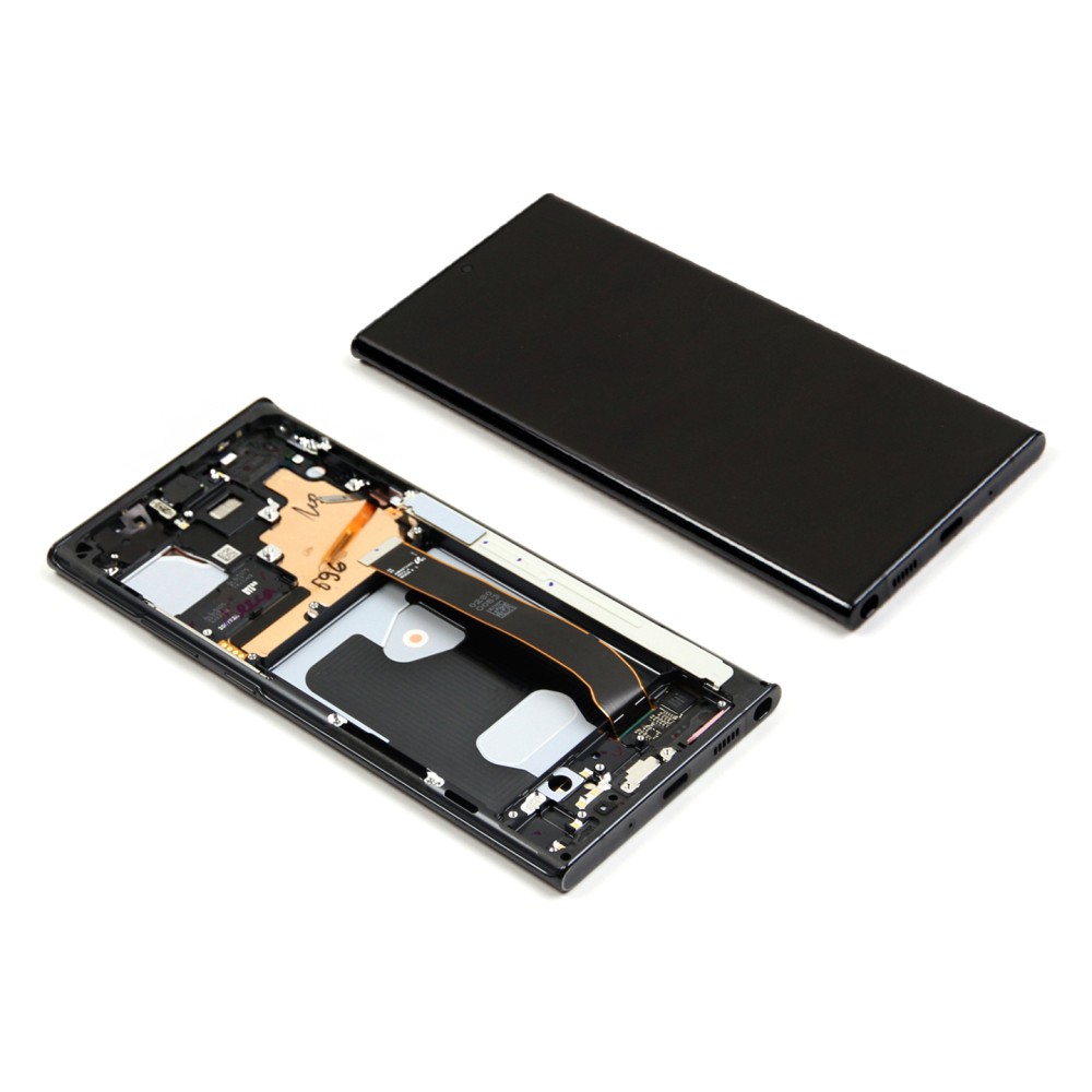 Samsung Galaxy Note 20 Ultra N985F, Ultra 5G N986B Display And Digitizer With Frame Mystic Black Service Pack