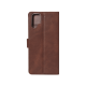 Rixus Bookcase For Samsung Galaxy S23 Ultra S918B Brown