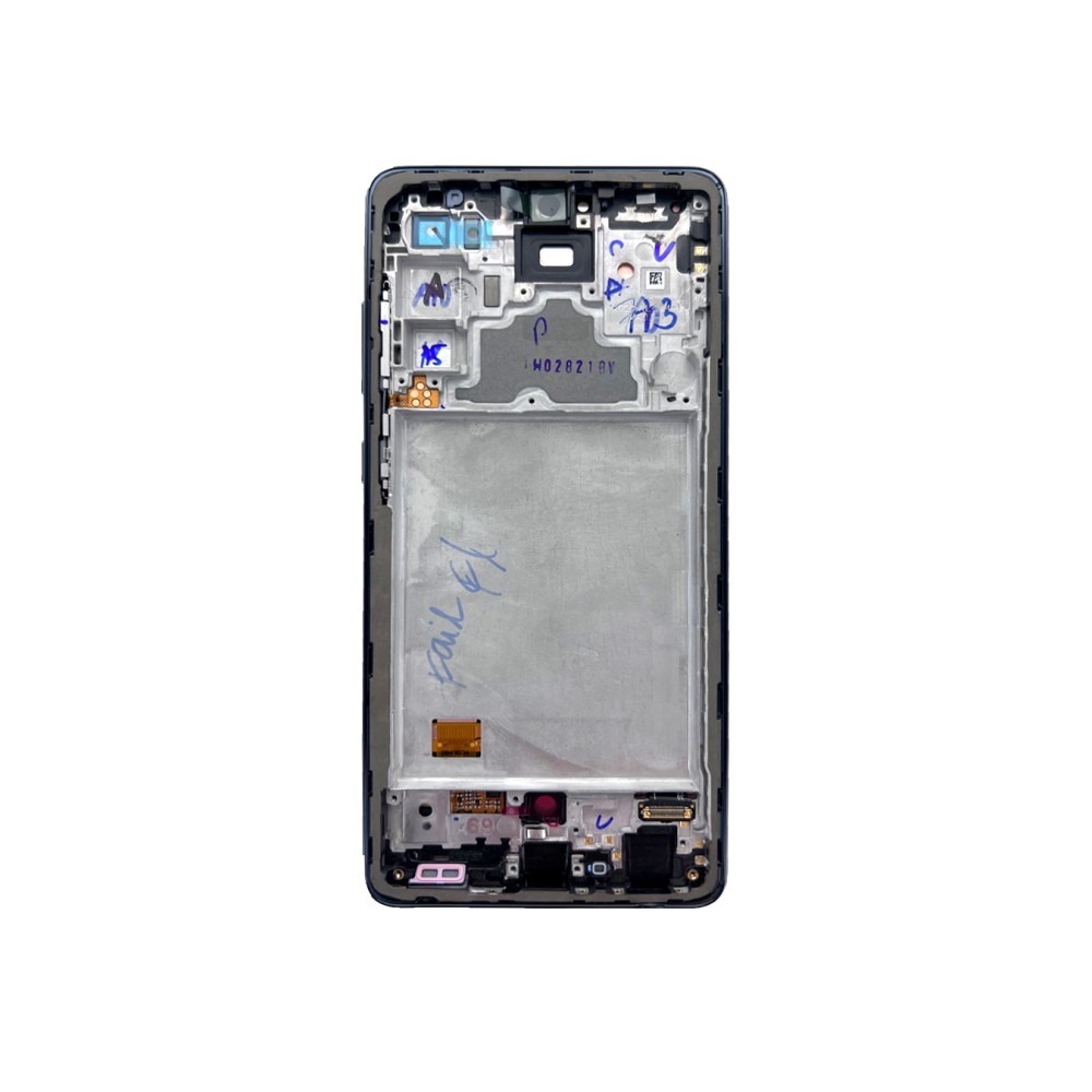Samsung Galaxy A72 A725F Display And Digitizer With Frame Awesome Black Service Pack