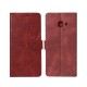 Rixus Bookcase For Samsung Galaxy A5 A520F Dark Red