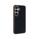 Rixus Mag Carbon With MagSafe For Samsung Galaxy S25 Plus S936B Brown