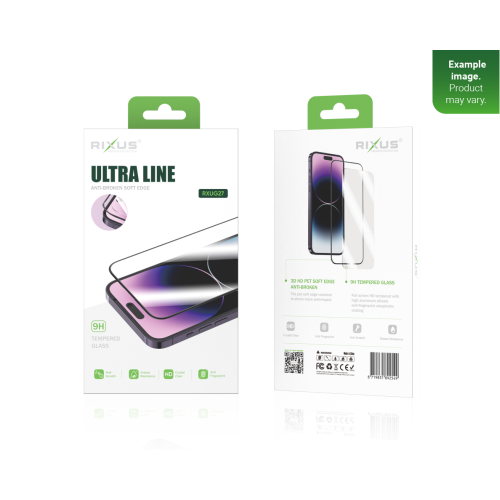 Rixus For iPhone 13 Mini Tempered Glass Ultra Thin