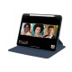 For iPad Air, Air 2 9.7 PU Leather Protective Case Dark Blue