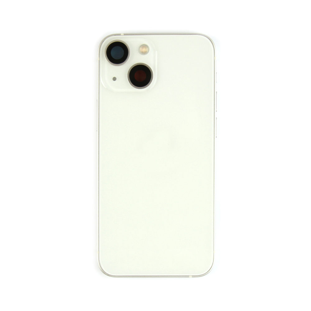 For iPhone 13 Mini Complete Housing incl. All Small Parts Without Battery & Back Camera Starlight