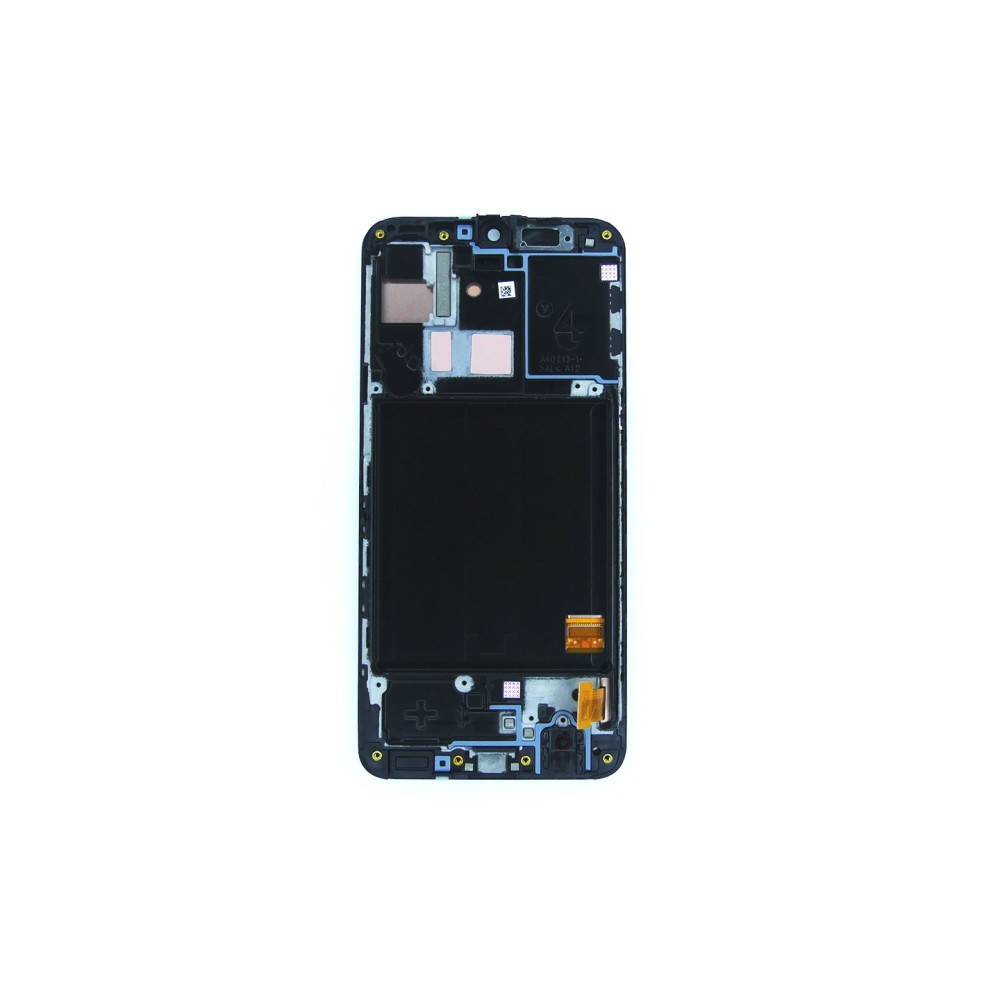 Samsung Galaxy A40 A405F Display And Digitizer With Frame Black Service Pack