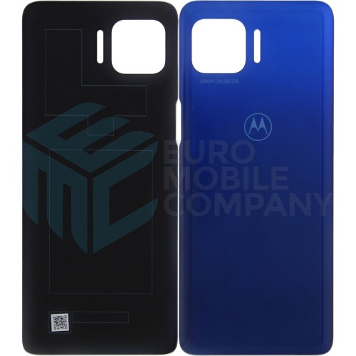 Motorola Moto G 5G Plus (XT2075) Back Cover (SL98C78885) Surfing Blue Without Lens Service Pack