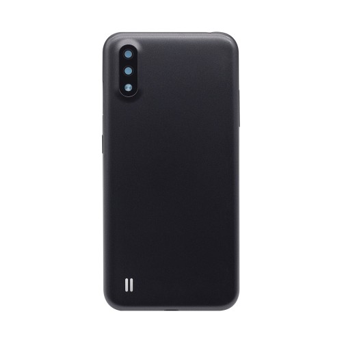 Samsung Galaxy A01 A015F Back Cover Black With Lens (OEM)