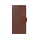 Rixus Bookcase For Samsung Galaxy S25 Ultra S938B Brown