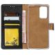 Rixus Bookcase For Samsung Galaxy S22 Ultra 5G S908B Black