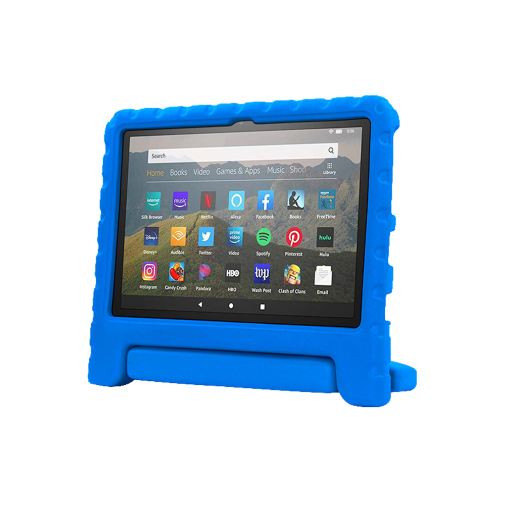 Rixus RXTC06 For iPad Air 1,9.7,iPad 5,iPad 2,9.7,iPad 6, iPad Pro 9,iPad 7 Tablet Kids Case Blue