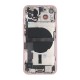 For iPhone 13 Complete Housing incl. All Small Parts Without Battery & Back Camera Pink