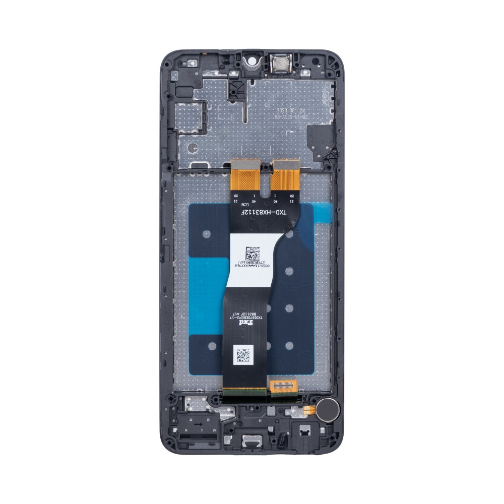 Samsung Galaxy A05s A057F Display And Digitizer With Frame Black SOFT-OLED