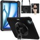 Rixus RXTC08 Anti Shock Case For iPad Air 11 (2024), Air 4 10.9 (2020), Air 5 10.9 (2022), Pro 11 (2018, 2020, 2021, 2022) Black